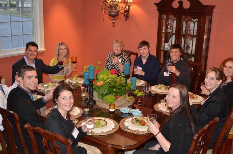 Dinner with 12 Strangers hosted by Shannon '95 and Bekki Kennedy